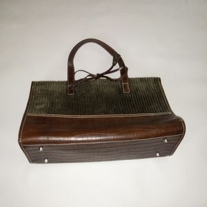 MAXX New York Suede Handbag